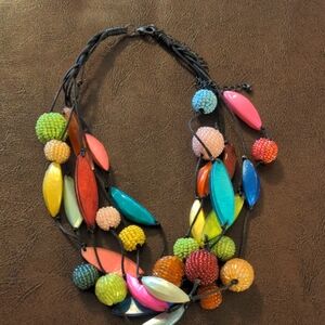 16"-20" Multicolor Beaded Necklace